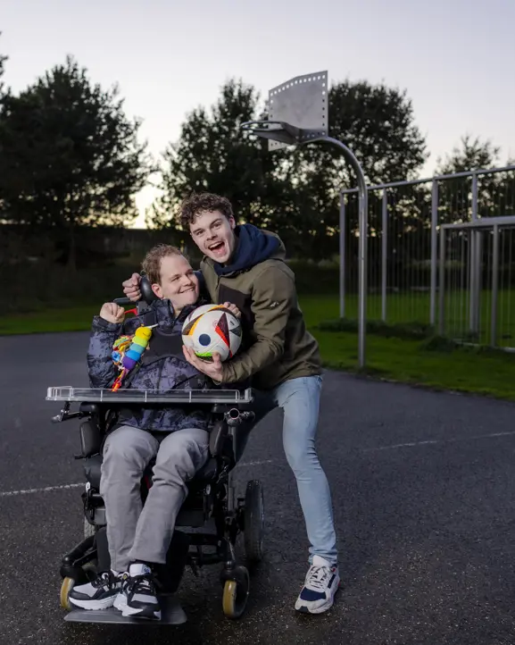 Juda met zijn broertje