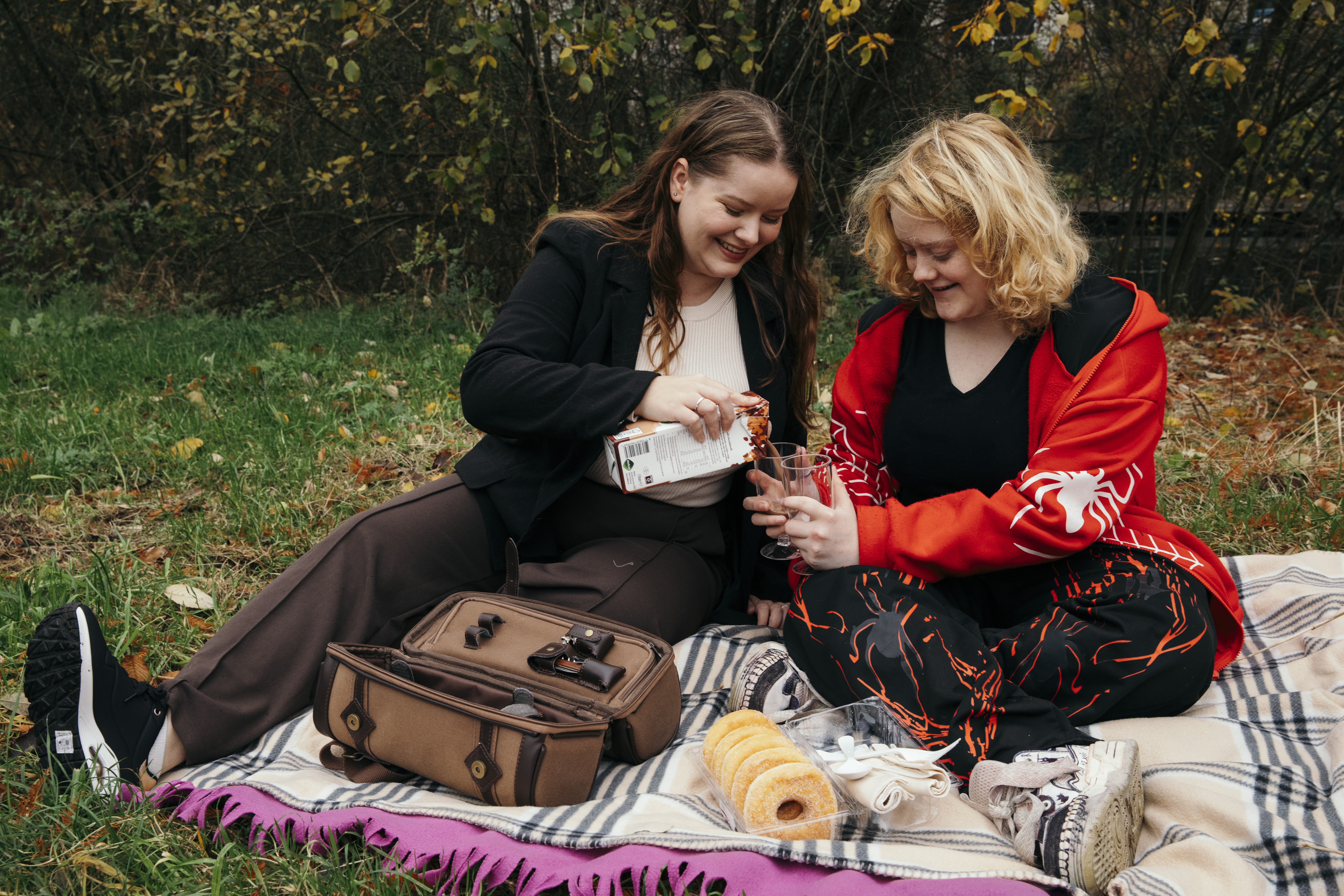 Annemara met haar zusje