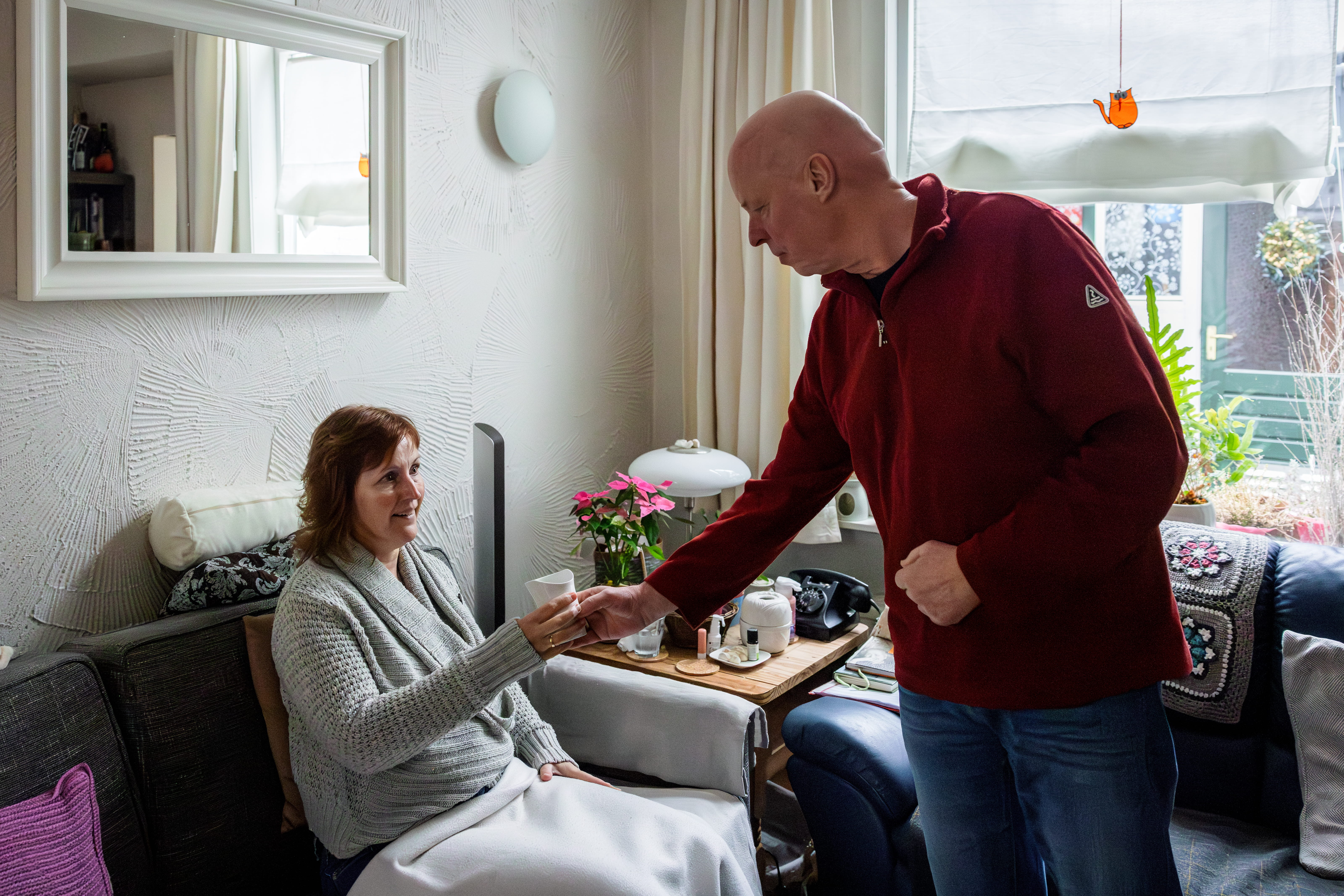 Boy met zijn vrouw Cindy