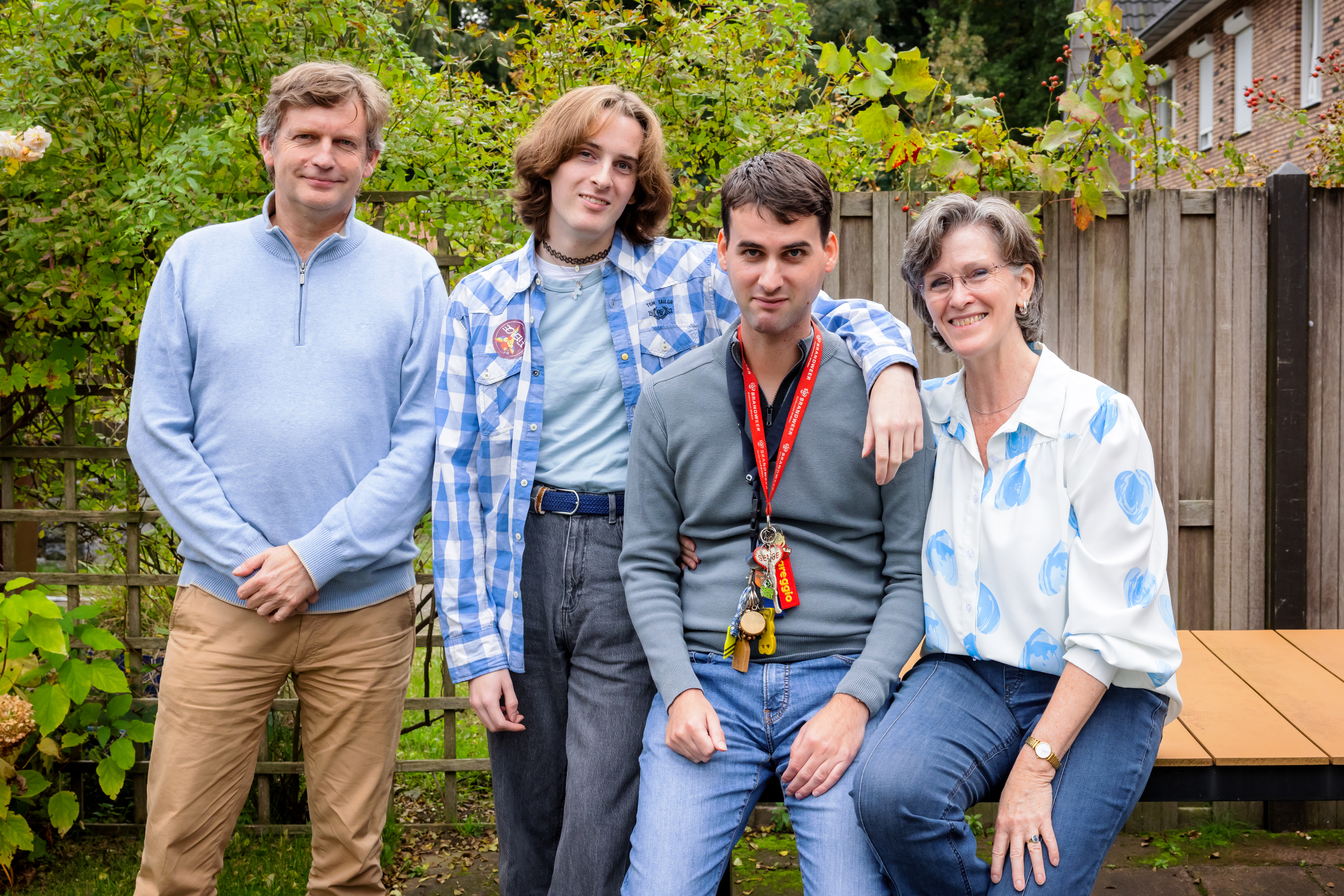 Petra met haar gezin