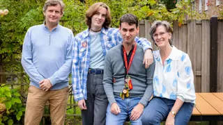 Petra met haar gezin