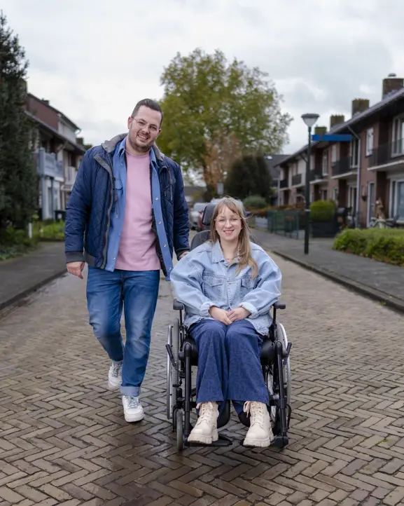 Mantelzorger Kenneth met zijn vrouw