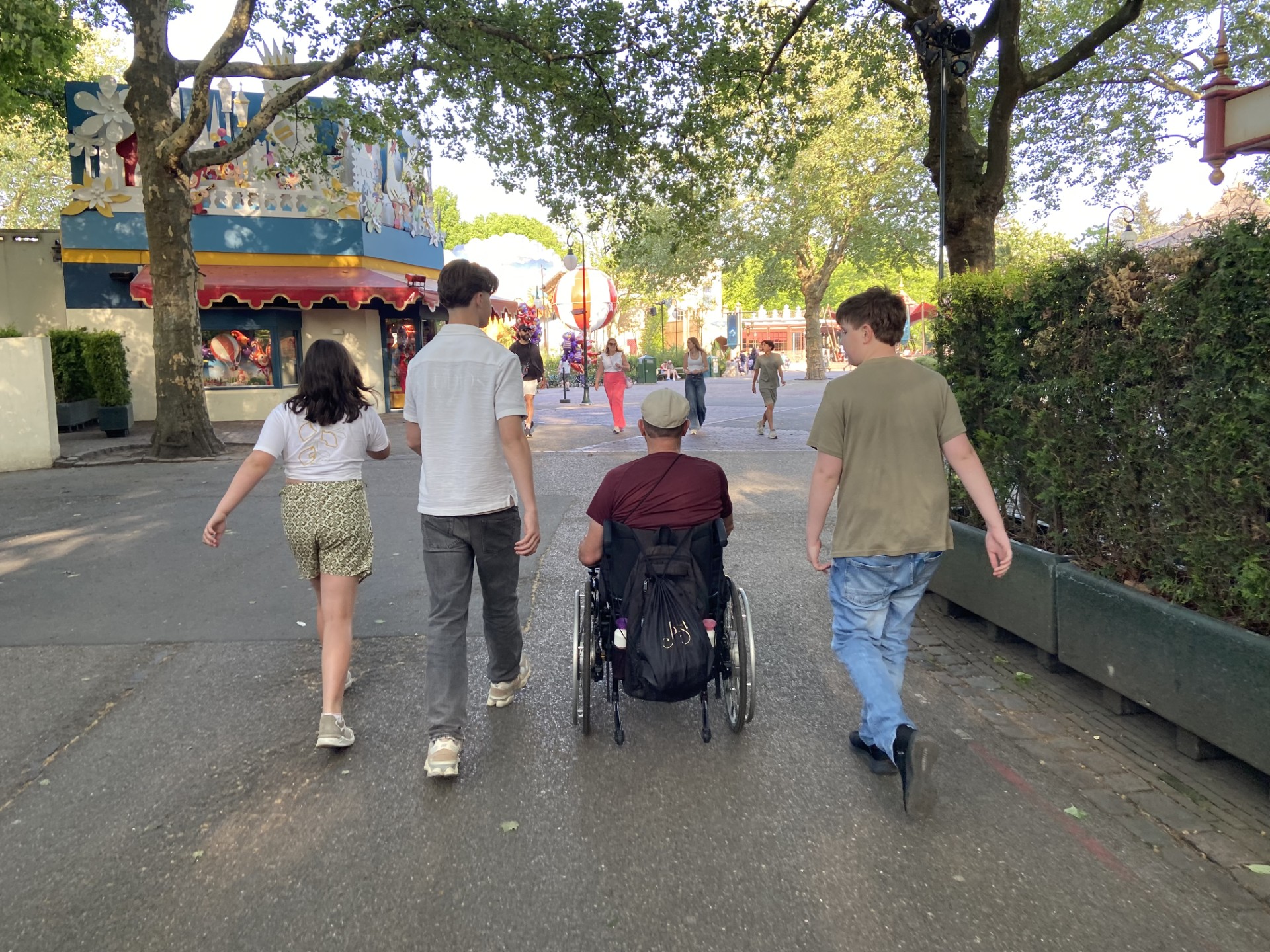 Claudia's kinderen zijn ook jonge mantelzorger