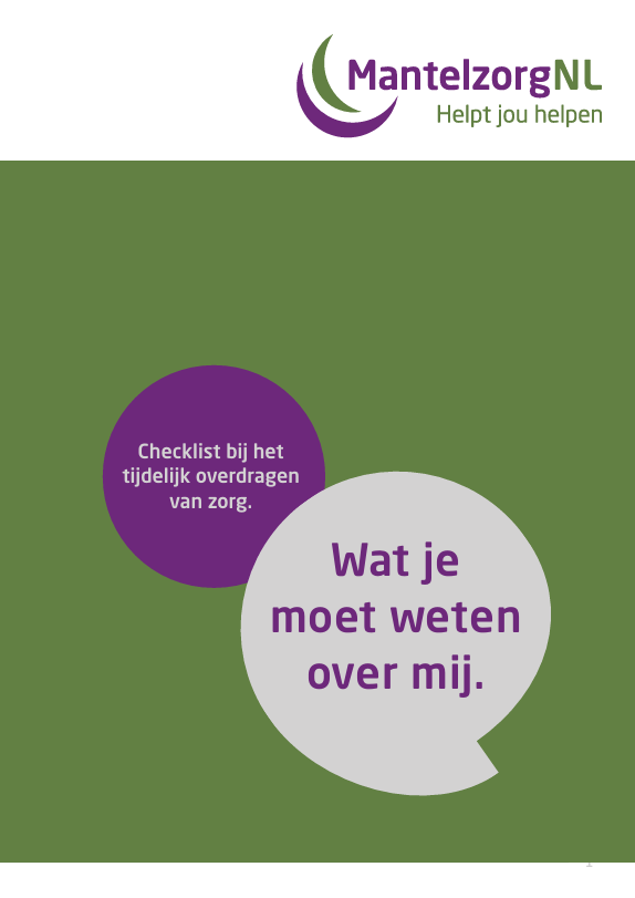 Checklist overdragen zorg